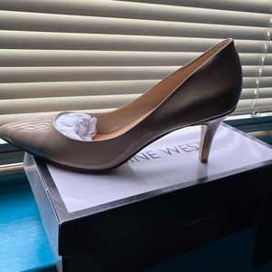 Nine West Leather Pointy Toe Pumps